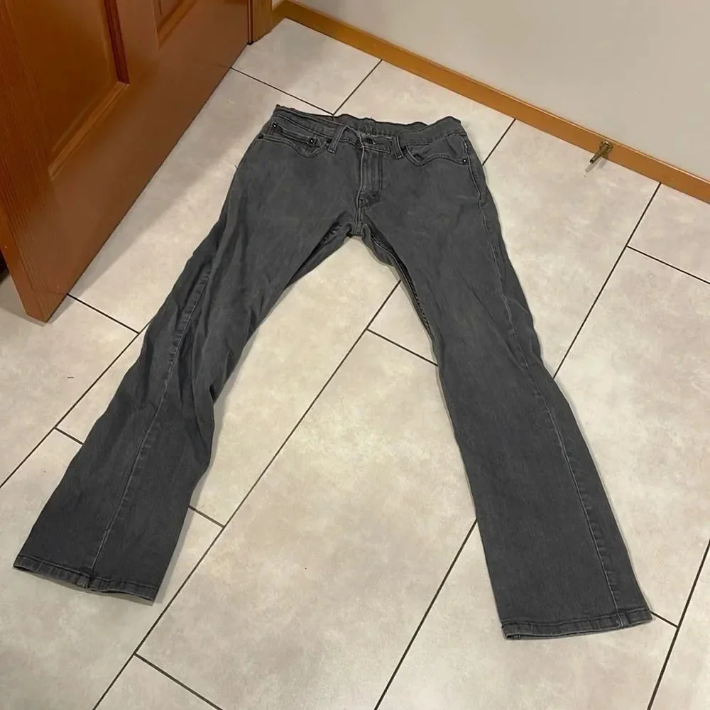 Levi’s Mens grey 514 jeans